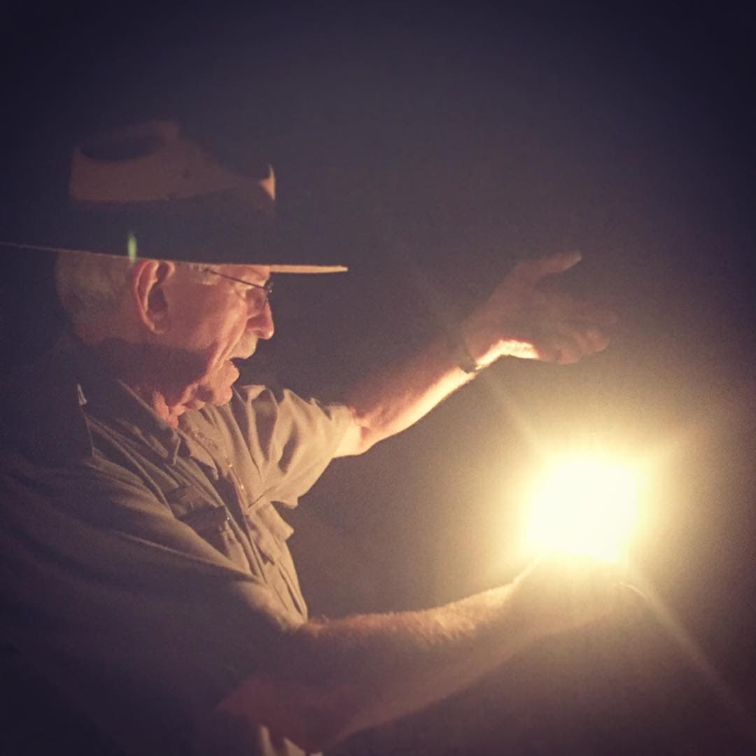 Ranger Rick – of mammoth cave – lighting oil lamp